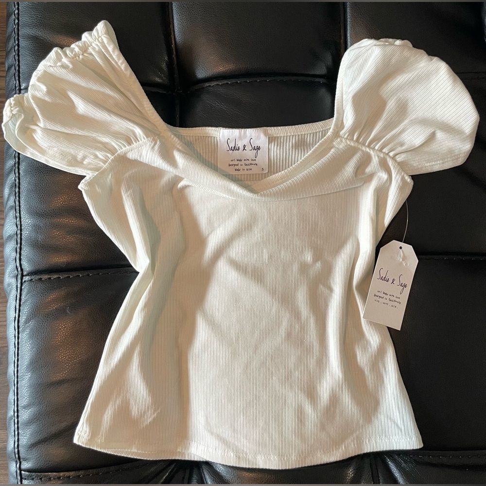 White Shirt Top